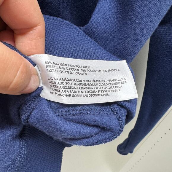 Mens Navy Prince Pickleball Hoodie Sweatshirt Pullover Size Small - Picture 5 of 9